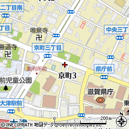 ふゅーちゃ 大津店周辺の地図