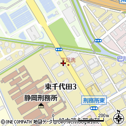 福みつ静岡・本店周辺の地図