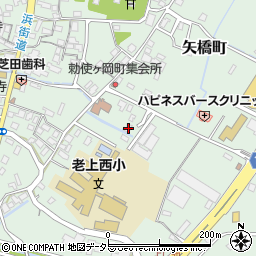 滋賀県草津市矢橋町1204周辺の地図
