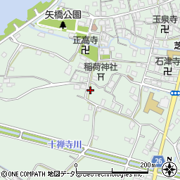 滋賀県草津市矢橋町1083-1周辺の地図