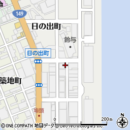 株式会社天野回漕店　現業管理部日の出センター周辺の地図