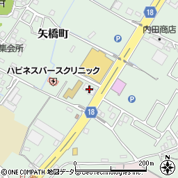 滋賀県草津市矢橋町237周辺の地図