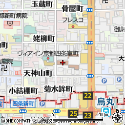 京都府京都市中京区山伏山町546周辺の地図