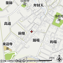 愛知県知立市八橋町前畑19周辺の地図