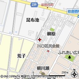 愛知県豊田市畝部西町柳原1-5周辺の地図