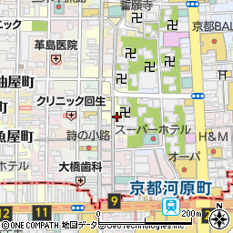 京みやげ京都メモリー周辺の地図