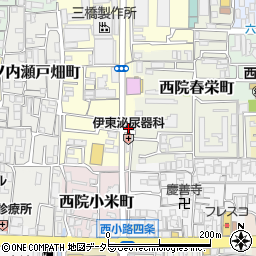 京都府京都市右京区山ノ内赤山町1-21周辺の地図