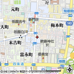 祇園 STEAK BAR承周辺の地図