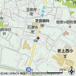 滋賀県草津市矢橋町1169-5周辺の地図