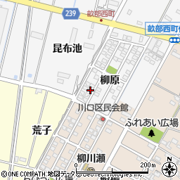 愛知県豊田市畝部西町柳原1-18周辺の地図