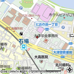 株式会社ジャクエツ大津店周辺の地図