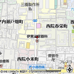 京都府京都市右京区山ノ内赤山町1-22周辺の地図