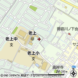滋賀県草津市矢橋町3-1周辺の地図