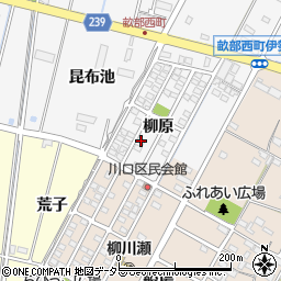 愛知県豊田市畝部西町柳原1-32周辺の地図