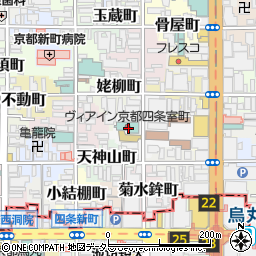 京都府京都市中京区山伏山町551周辺の地図