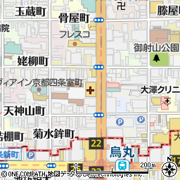 北陸銀行京都支店周辺の地図
