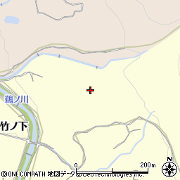 京都府亀岡市篠町篠（北山田）周辺の地図