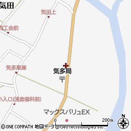 静岡県浜松市天竜区春野町気田855周辺の地図