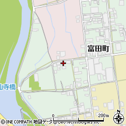 兵庫県西脇市富田町153-1周辺の地図