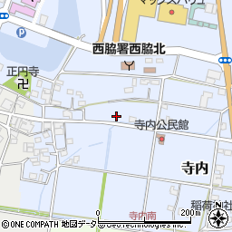 兵庫県西脇市寺内312周辺の地図