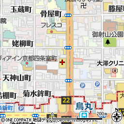 興銀リース株式会社京都支店周辺の地図