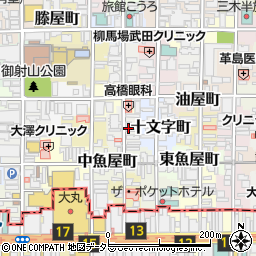 小川珈琲 堺町錦店周辺の地図