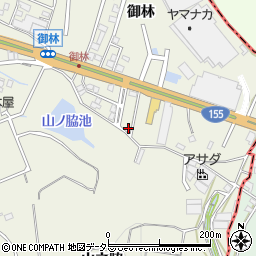 愛知県東海市加木屋町御林12-38周辺の地図