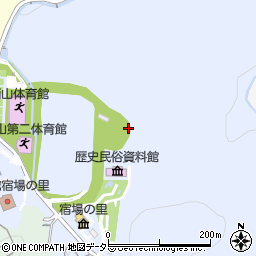滋賀県湖南市雨山周辺の地図
