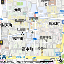 京都府京都市東山区橋本町386周辺の地図