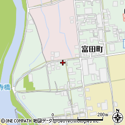兵庫県西脇市富田町152周辺の地図