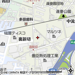 ファミリーマート知立牛田町店周辺の地図
