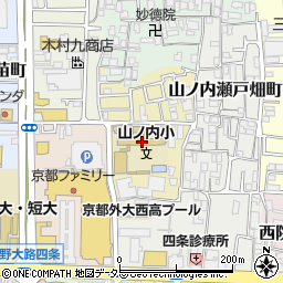 京都府京都市右京区山ノ内山ノ下町23周辺の地図