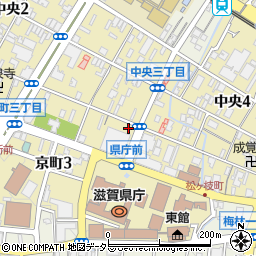 滋賀県文化振興事業団事務局周辺の地図