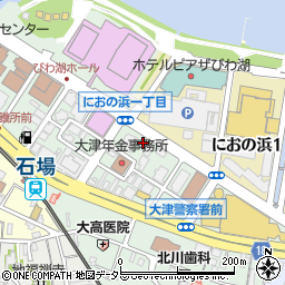 滋賀県旅館ホテル生活衛生同業組合周辺の地図
