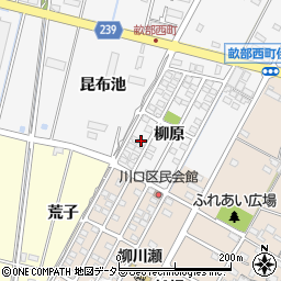 愛知県豊田市畝部西町柳原1-19周辺の地図