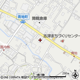 滋賀県草津市青地町750周辺の地図