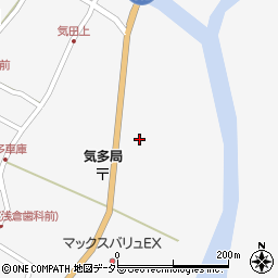 静岡県浜松市天竜区春野町気田948周辺の地図