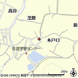 京都府亀岡市曽我部町穴太木戸口周辺の地図