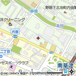 滋賀県草津市野路町686周辺の地図