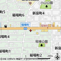 焼肉白頭山 稲場店周辺の地図