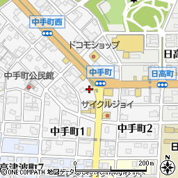 壱番屋日高店周辺の地図