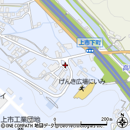 岡山県新見市上市52周辺の地図