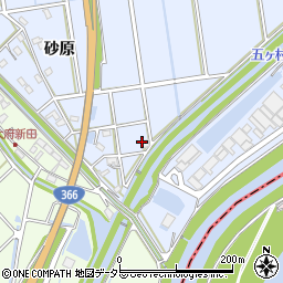 愛知県大府市横根町（浜田）周辺の地図