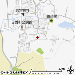 兵庫県西脇市日野町274周辺の地図