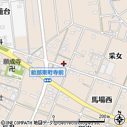 愛知県豊田市畝部東町西丹波周辺の地図