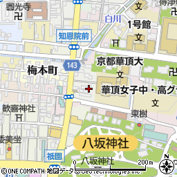 京都府京都市東山区松原町周辺の地図