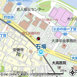 滋賀県大津市打出浜29周辺の地図