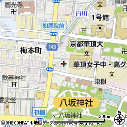 京都府京都市東山区松原町周辺の地図