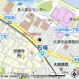 湖南石油株式会社　大津給油所周辺の地図