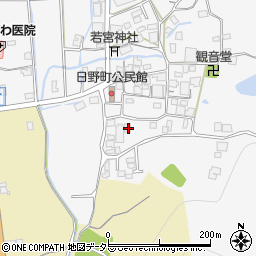 兵庫県西脇市日野町255周辺の地図
